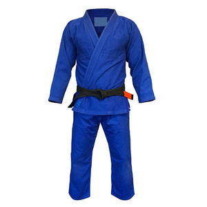 Kimono de BJJ en coton et polyester pour adultes Elemental, avec ceinture noire offerte, vêtements d'arts martiaux pour Taekwondo, Karaté, Judo, Fortleo - Product Image 1