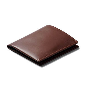 Classic dark brown <b>leather</b> <b>wallet</b> with double compartment and high capacity storage <b>for</b> cards and folded receipts - Product Image 3