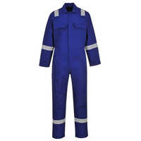 Combinaison de travail pour homme, orange, respirante, ignifuge, avec panneaux bleu marine, résistante à l'abrasion, uniforme pour usage industriel