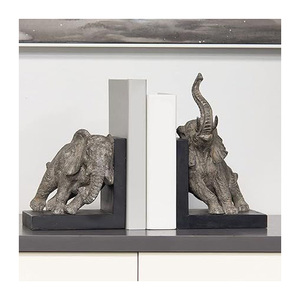 Heavy Duty Metal Aluminum Bookends with Scratch Resistant Coating and Anti Slip Pads for Bookshelf Organization - Product Image 1