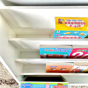 Estantería para Libros Infantil Personalizada de 4 Niveles, Estantería de Madera Natural para Niños Pequeños para el Aula, Personalización Según Solicitación del Cliente - Product Image 6