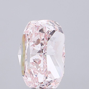 Durable cushion cut fancy intense pink lab grown diamond igi certified loose diamond excellent polish jewelry use - Product Image 3