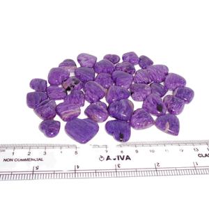 Cristal de Charoita Natural Grabado en Forma de Corazón, Pulido a Mano, Gema Púrpura, Feng Shui, Meditación, Reiki, Sanación Energética de Chakras, Espiritual - Product Image 1