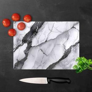 Polished Marble Chopping Board For Kitchen Food Preparation With Elegant Design And Strong Weight - Product Image 1