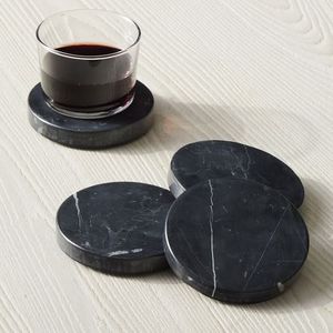 High Demand Custom Pattern Marble Wood Coasters Set Modern Lightweight Eco-Friendly Washable <b>Table</b> Decor Mat Pad for Decorative - Product Image 4