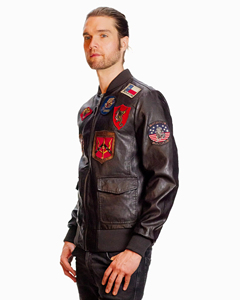Bomber <b>Men's</b> Varsity <b>Jackets</b> Embroidery <b>Jacket</b> <b>Men</b> Plus Size Custom Letterman <b>Leather</b> <b>Jacket</b> Streetwear Square Collar Coat - Product Image 6