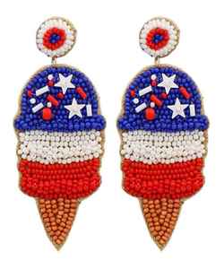Pendientes de Cuentas Hechos a Mano, Joyería de Moda para Mujer a Precio Económico - Product Image 2