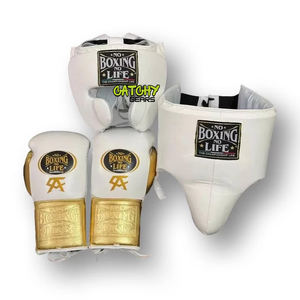 Ensemble d'équipement d'entraînement de boxe avec gants, pads de frappe et bandages pour la maison et la salle de sport - Product Image 4