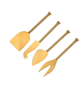 <b>Kitchen</b> <b>Gadgets</b> and Accessories Brass Cheese Sets Butter Knives Cutting <b>Tools</b> for Home Giveaways - Product Image 6