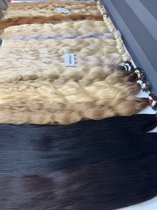 Extensiones de Cabello Virgen Pre-Adheridas con Queratina, Teñidas, Lisas, Rizadas, Onduladas, de un Solo Donante, Cabello Nasa Vietnam, Precio al por Mayor, Color Rubio - Product Image 2