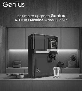 Sistema de purificación de agua alcalina por ósmosis inversa GENIUS con filtro de sedimentos de 5 micras y material de gabinete de alta calidad. - Product Image 3