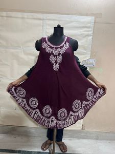 Bohemian <b>Batik</b> Printed Long Umbrella <b>Dress</b> - Product Image 1