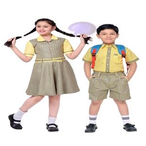 ชุดนักเรียนมัธยมปลายผ้าคอตตอนเนื้อนิ่ม,ชุดเครื่องแบบสำหรับเด็กหญิงและเด็กชายกำหนดแบบเองได้ - Product Image 4