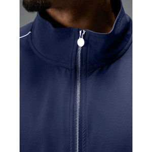 Ensemble de survêtement athlétique décontracté pour hommes, veste zippée et short, tenue d'entraînement en gros - Product Image 4