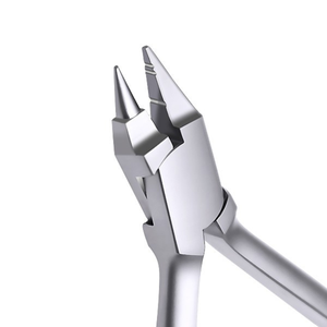 Alicates para Alambre Dental con 3 Ranuras, de Acero Inoxidable, para Ortodoncia, para Doblar Alambres, Formar Lazos, Instrumento de Precisión con Pico Largo - Product Image 3