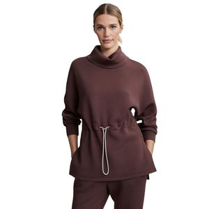 Sudadera de Mujer Casual a la Moda, Holgada, de Felpa 100% Algodón, con Logotipo Bordado, Transpirable, Ecológica, con Cintura Ajustada - Product Image 1