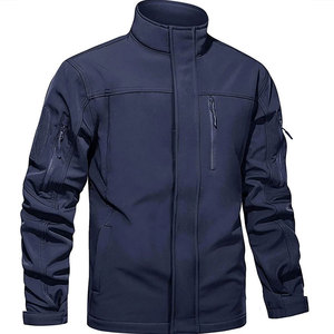 100% Polyester Workout Windproof Zipper Softshell <b>Jackets</b> Winter Hiking Nylon Collar Softshell Waterproof Softshell <b>Jackets</b> - Product Image 1