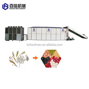 Máquina secadora de cinta transportadora continua de alta calidad Baixin, equipo de secado de hojas de Moringa y plátano de hierba de caballo de alfalfa - Product Image 2