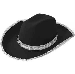 Chapeau Fedora en feutre de cuir classique personnalisé avec logo sur mesure, unisexe, pour adulte, pour l'extérieur - Product Image 4