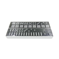 Set domino in legno doppio 9 per divertimento e intrattenimento
