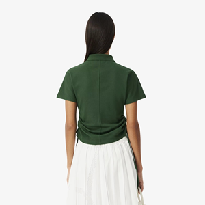 Chemises de golf pour femmes, nouvelle conception personnalisée par sublimation, 100% coton, respirantes, séchage rapide, extensibles dans les 4 sens, streetwear - Product Image 6