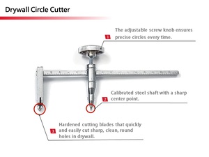 Cortador circular de yeso - Product Image 2