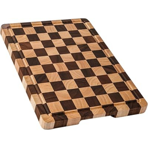 Planche à découper rectangulaire en bois d'acacia de qualité supérieure, élégante et à motifs, pour usage en cuisine, vente en gros. - Product Image 2