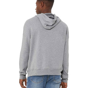 High Demand Unisex 100% Cotton Fleece Material Winter Pullover Hoodie Premium Quality <b>Plain</b> <b>Black</b> Color Pullover <b>Hoodies</b> - Product Image 6
