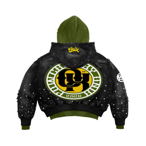 เสื้อฮู้ดซิปหน้าสีดำสำหรับผู้ชาย ยี่ห้อ Onix รุ่น CU Boulder 2026 ลายกราฟิก สไตล์สตรีทแวร์ มีกระเป๋า ผลิตจากผ้าฝ้าย 100% แห้งเร็ว ระบายอากาศได้ดี - Product Image 6
