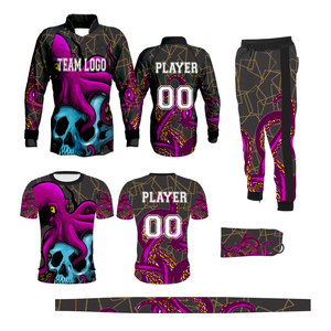 Custom Paintball <b>Sports</b> Clothing Set Long Sleeve Jersey Team T Shirt Performance Jogger Pants and <b>Headband</b> for Clubs Schools - Product Image 6