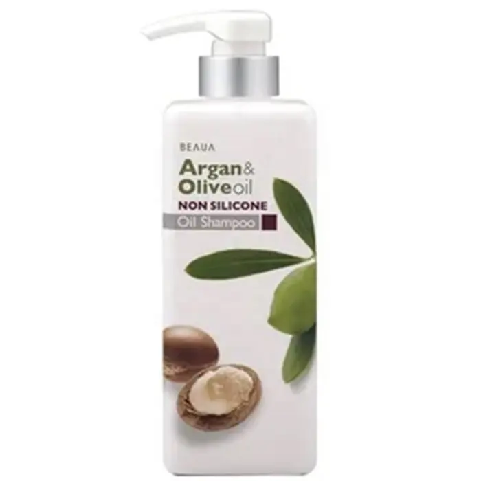 Giappone fatto olio di Argan e olio di oliva Shampoo 550 ml prodotti di vendita calda 2023 origine vegetale estratto di olio per capelli
