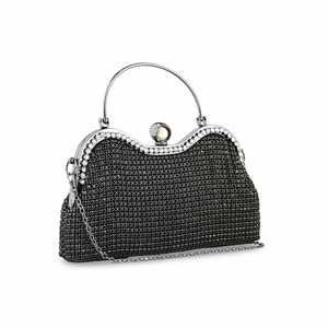 Pochette de soirée noire P24298 - Product Image 2