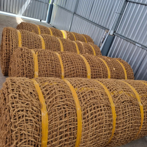 OEM Biodegradable Coconut Fiber Mesh Mat Manufacturer For Soil Erosion Control And <b>Green</b> Engineering - Product Image 4