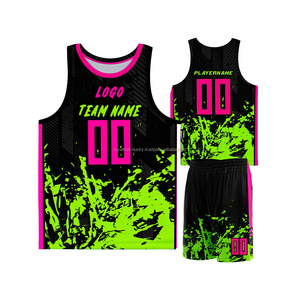 Maillot de basketball personnalisé et abordable 100 % polyester, imprimé sur mesure, sans manches, respirant, grande taille, anti-humidité - Product Image 1