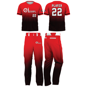Velocity Strike Softball Uniform Diamond <b>Elite</b> Performance Uniform Thunder Flex Softball Jersey Set - Product Image 5