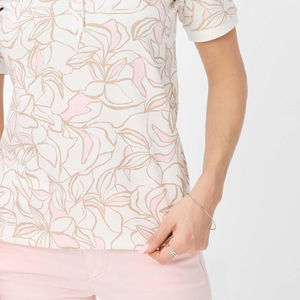 Meilleur style – T-shirt décontracté écologique à manches mi-longues pour femme, en jersey uni, respirant, imprimé par décharge, en gros - Product Image 5