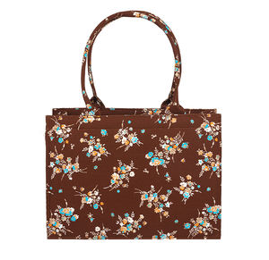 Sac fourre-tout en toile personnalisé pas cher avec logo, sac de shopping décontracté réutilisable en toile - Product Image 1