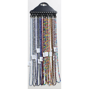 Cadena para Gafas de Cuero de Colores Mezclados con Cuentas de Madera y Acrílico - Product Image 6