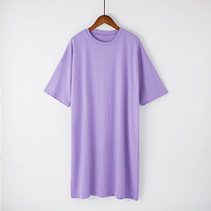 Camisetas de Mujer al por Mayor Personalizadas, 100% Algodón, de Alta Calidad, Manga Corta, Talla Grande - Product Image 3