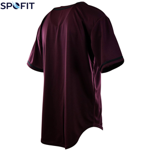 Camiseta de Béisbol Profesional con Botones, Uniforme Deportivo Ligero y Transpirable de Primera Calidad para Juegos Juveniles - Product Image 5