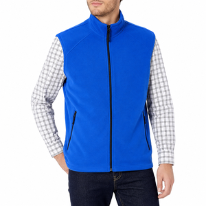 Chaleco Térmico de Forro Polar para Hombre, Chaqueta sin Mangas Suave y Cálida, Ropa Casual de Invierno para Exteriores, Fabricante, Impresión de Logotipo Personalizado, OEM - Product Image 1
