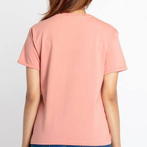 Camiseta informal de algodón para mujer, camiseta de manga corta, tela suave transpirable, cómoda, moda de verano, uso diario, estilo callejero - Product Image 2