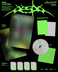 Segundo álbum completo de aespa [LEMONADE] (versión P.O.S.) Tarjeta Fotográfica de Álbum K-POP SM - Product Image 2
