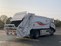 Camion à ordures électrique pur Dongfeng New Energy avec batterie CATL 4X2 210KWH 16CBM pour la collecte des déchets urbains