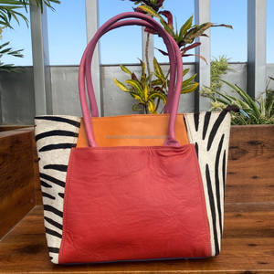 ODM/OEM nouvelle conception usine de sacs à bandoulière en cuir recyclé imprimé animal vente en gros de sacs à main pour femmes fournisseur en cuir coloré personnalisé - Product Image 2