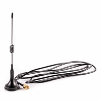 Antena Data Sub GHz 433-510MHz Basis Magnetik Eksternal dengan Pilihan Kabel untuk Modul Kontrol Nirkabel