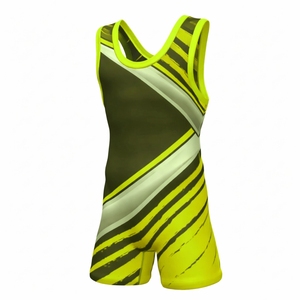 Trajes de Lucha Personalizados para Universidad, Sublimados, Retro, de Alta Calidad, Profesionales - Product Image 4