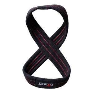 สายรัดข้อมือออกกำลังกายแบบปรับได้ คุณภาพสูง กันลื่น ลายเลขแปด สำหรับฟิตเนส เล่นกีฬา เพาะกาย ทำจากโพลีเอสเตอร์ พร้อมโลโก้สั่งทำได้ - Product Image 1