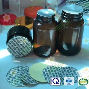 Tapón de Botella Blanco Antiderrames con Revestimiento Sensible a la Presión Sam Lan, Grado Farmacéutico, Tamaño Personalizado - Product Image 6