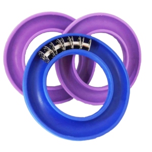 AA0231 Anillo para soporte de bobina |   Anillo de Silicona para Guardar Bobinas para Máquinas de Coser, Estilo Simple y Duradero, Color Morado y Azul - Product Image 2